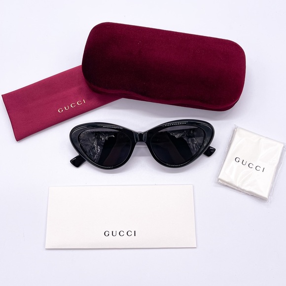 NEW GUCCI GG1170S 001 NEW COLLECTION WOMEN’S SUNGLASSES GUCCI GG1170S BLACK